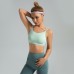 Dual Strap Athletic Bra High Elastic U Shape Shock Absorbent Support Back Integrated Sports Bra