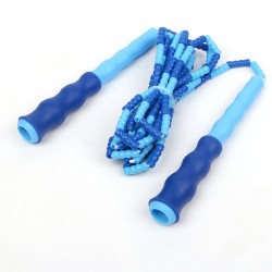 Adult Two-Color Soft Fancy Bamboo Skipping Rope