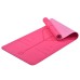 8mm Dual-Color TPE Wider and Thicker Alignment Yoga Mat