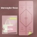 Affordable Luxury PU+Rubber Silent Non-Slip Foldable Travel Yoga Mat