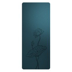 Affordable Luxury PU+Rubber Silent Non-Slip Foldable Travel Yoga Mat