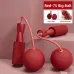 Cordless Jump Rope With Heavy Balls Sports Fitness Rapid Speed Skipping Jump Rope