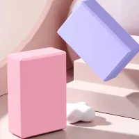Supportive & Lightweight Yoga Blocks - Odor-Resistant EVA Foam Bricks for Beginners Yogis Pilates