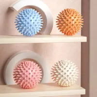 6cm PVC Yoga Muscle Relaxation Spiky Massage Ball Fascia