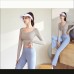 Capitalize First Letter: Slimming Seamless High Waist Yoga Fitness Set