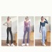 Capitalize First Letter: Slimming Seamless High Waist Yoga Fitness Set