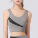 Yoga Tank Top Seamless One Piece High Impact Sports Bra Female