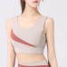 Yoga Tank Top Seamless One Piece High Impact Sports Bra Female