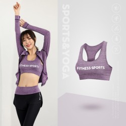 Climax Back Strap Sports Bra Running Vest Shock Absorbing Yoga Fitness Underwear