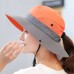 Women Summer Outdoor Sun Protection Fisherman Hat UV-Protection Fishing Cap