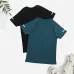 2-Piece Mulheres T-Shirt Yoga Fitness Top Workout Gym Camisas Atléticas Manga Curta Yoga