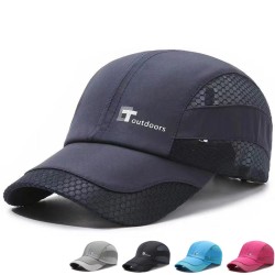Unisex Summer Quick-Dry Thin Baseball Cap - Sun Protection Sports Hat