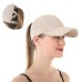 Women’s Summer Sport Baseball Cap - Casual Cross Ponytail Hat