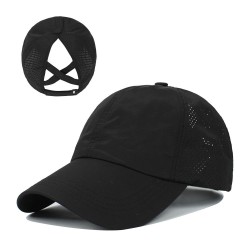 Women’s Summer Sport Baseball Cap - Casual Cross Ponytail Hat