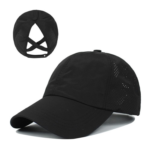 Women’s Summer Sport Baseball Cap - Casual Cross Ponytail Hat