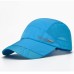 Unisex Summer Quick-Dry Baseball Cap - Breathable Sun Protection Sports Hat
