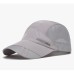 Unisex Summer Quick-Dry Baseball Cap - Breathable Sun Protection Sports Hat