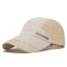 Unisex Summer Quick-Dry Baseball Cap - Breathable Sun Protection Sports Hat