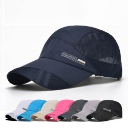 Unisex Summer Quick-Dry Baseball Cap - Breathable Sun Protection Sports Hat