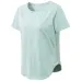 T-Shirt Monocromática De Manga Curta Para Mulheres Top De Fitness Solto, Camisa De Treino Casual
