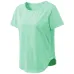 T-Shirt Monocromática De Manga Curta Para Mulheres Top De Fitness Solto, Camisa De Treino Casual