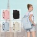 Large Capacity Lightweight Crossbody Backpack Multifunctional Travel Bag for Short Trips