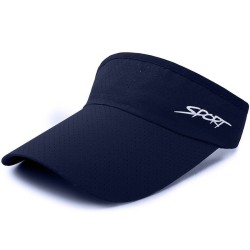 Summer Outdoor Running Hat Female Marathon Sun Protection Visor Male Tennis Open Top Bill Sun Cap