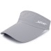 Summer Outdoor Running Hat Female Marathon Sun Protection Visor Male Tennis Open Top Bill Sun Cap