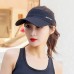 Summer Outdoor Running Hat Female Marathon Sun Protection Visor Male Tennis Open Top Bill Sun Cap