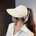 Women’s Cute Summer Outdoor Sun Protection Visor Cap with Mask Attachment