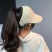 Women’s Cute Summer Outdoor Sun Protection Visor Cap with Mask Attachment