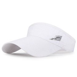 Extended Brim Sun Protection Visor Cap - Summer Outdoor Sports Baseball Hat