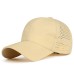Women’s Quick-Dry Perforated Baseball Cap - Breathable, Sun Protection, Face-Slimming Design