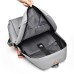 Commute Backpack Large Capacity Casual Waterproof Travel Bag College Laptop Bag