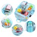 Transparent Backpack Female PVC Jelly Bag Waterproof Beach Swim Storage Double Shoulder Bag