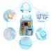 Transparent Backpack Female PVC Jelly Bag Waterproof Beach Swim Storage Double Shoulder Bag