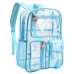 Transparent Backpack Female PVC Jelly Bag Waterproof Beach Swim Storage Double Shoulder Bag