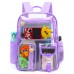 Transparent Backpack Female PVC Jelly Bag Waterproof Beach Swim Storage Double Shoulder Bag