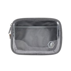 TPU Portable Wet Dry Separated Swim Bag Travel Clear Shower Waterproof Fitness Toiletry Cosmetic Pouch
