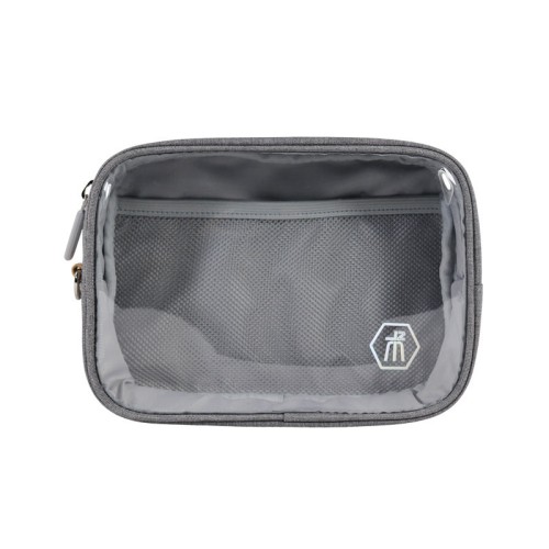 TPU Portable Wet Dry Separated Swim Bag Travel Clear Shower Waterproof Fitness Toiletry Cosmetic Pouch