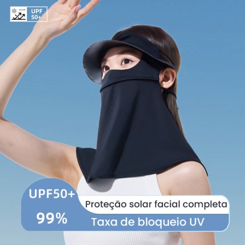 Alternative Face Kini Neck Sunscreen Mask Full Face Sun Protection UV Blocking Mask for Women