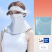 Alternative Face Kini Neck Sunscreen Mask Full Face Sun Protection UV Blocking Mask for Women