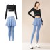 Yoga Set Slimming Gym Wear Naked Feel Anti-Exposure Running Fitness Apparel for Women