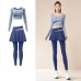 Yoga Set Slimming Gym Wear Naked Feel Anti-Exposure Running Fitness Apparel for Women