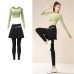 Yoga Set Slimming Gym Wear Naked Feel Anti-Exposure Running Fitness Apparel for Women