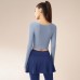 Yoga Set Slimming Gym Wear Naked Feel Anti-Exposure Running Fitness Apparel for Women