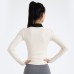 New Arrival Women's Slimming Tight Yoga Jacket Fitness Running Sport Coat