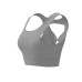 Sporty Bra Women Running Fitness Butterfly Back Sexy Mesh Outerwear Yoga Top