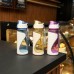 Sport Space Double Layer Plastic Cup with Handle Portable Water Bottle