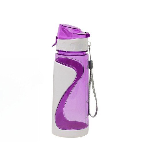 Sport Space Double Layer Plastic Cup with Handle Portable Water Bottle